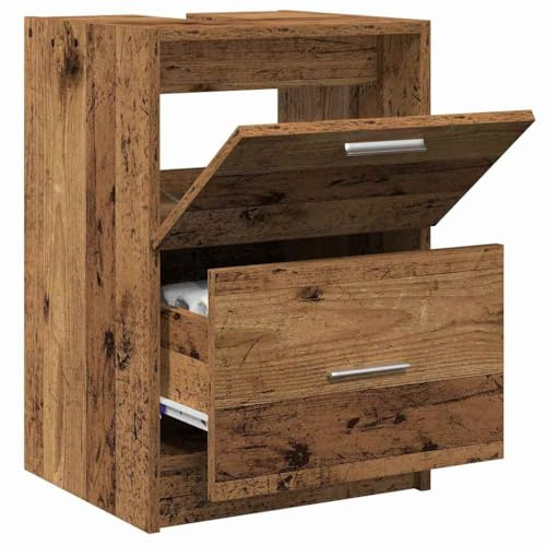 vidaXL Cabinet de Salle de Bain Bois Ancien 40 x 37 x 59 cm