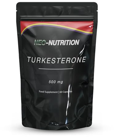 High Purity Turkesterone 500mg | 95% Ajuga Turkestanica Extract | 60 Vegan Capsules (2 Month Supply) | Strength, Muscle & Workout Performance Support | Non-GMO, GMP USA Made