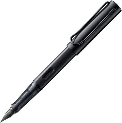 LAMY AL-Star Black Füllhalter 071 M Mit 10 Patronen T 10 Blau