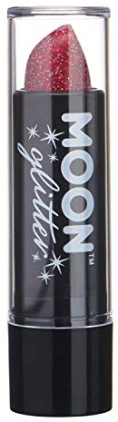 Holographischer Glitzer Lippenstifr von Moon Glitter - 5gr - Rot