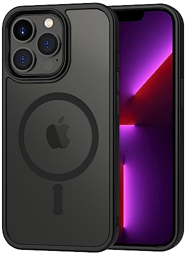CACOE for iPhone 13 Pro Case with Camera Protection, Compatible with MagSafe, Shockproof Scratch-Resistant Magnetic Back Phone Cover for iPhone 13 Pro Case