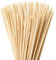 Lahviuu Bamboo Sticks,300 pcs Bamboo Skewers Kebab Stick for BBQ,Cake Topper, Chocolate Fountain,Fruits,Cocktail,25cm*3mm