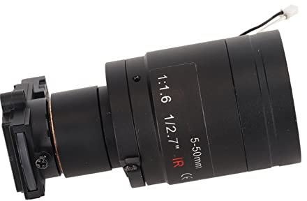 Obiettivo CCTV, Ampio Campo Visivo, Obiettivo Zoom Manuale 4MP con Supporto M12 per Telecamera di Sicurezza IP AHD
