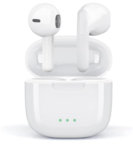 Wireless Earbuds, Bluetooth 5.3 Headphones In Ear with Noise Cancelling Mic, 3D HiFi Stereo Headphones, 48H Playtime, IPX8 Waterproof Wireless Earphones for iPhone/ Android/ IOS, Bluetooth Earbuds