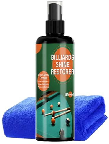 Pool Orb Reviver – Queue-Spray nutriente, liquido di finitura, funzione di rimozione della marcatura, supporto regolare delle prestazioni di rotolamento, applicazione di gioco per il libero