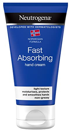 4x Neutrogena Norwegian Formula Hand Cream 75ml Fast AbsorbingHydration and comfort