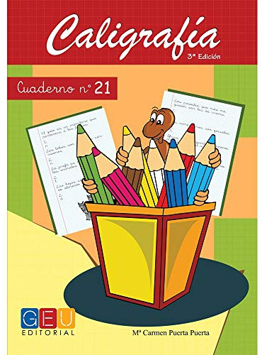 Caligrafía con Pauta de Cuadrícula - Cuaderno 21