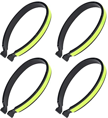 2 Paires Universel Pinces à Vélo Réfléchissantes
