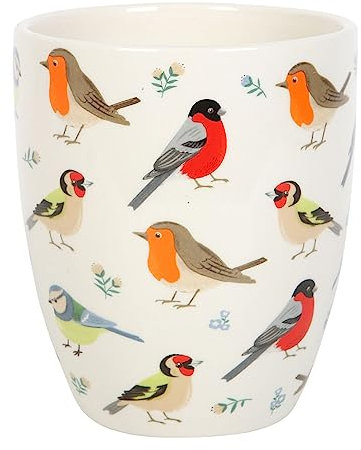 Something Different Wholesale Decorative Indoor Plant Pot with Bird Drawing - Stylish Flowerpot for Indoor Plants, Bird-themed Design - Perfect for Indoor Gardening