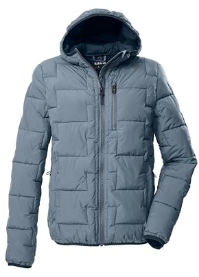 G.I.G.A. DX Uomo Giacca trapuntata/funzionale in piuma d'oca con cappuccio GW 72 MN QLTD JCKT, sturm, L, 43519-000