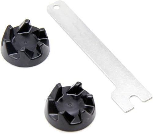 Bohaner 2x Kupplung 9704230 Blender Coupler Ersatzteil für Kitchen Aid Mixer Modellen KSB52, KSB5, 5KSB52 und 5KSB5 inklusive Montageschlüssel