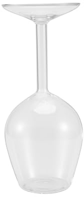 Nimooro Verre à Vin à Pied Long à l'envers Verres à Vin à Pied Uniques et Funky Verres à Vin à Pied Long à l'envers Faciles à Utiliser