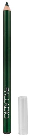 Palladio Glitter Eyeliner Pencil, Long lasting Creamy Cosmetic, Shimmer Eye Liner, Buttery Smooth Tip, Professional Makeup Glittery Pencil, Sharpenable, Emerald Sparkle