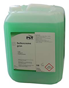 Seife - GRUEN - Cremeseife Seifencreme Flüssigseife 10 Liter Kanister (1 x 10 Liter)