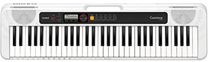Casio Casiotone CT-S200WE Keyboard mit 61 Standardtasten, 400 Sounds & 77 Begleitrhythmen, weiß