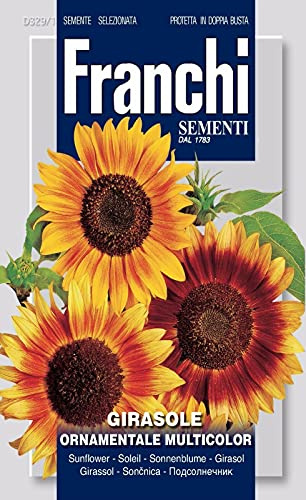 Semi Girasole Ornamentale Multicolor Fori Franchi Sementi 4g