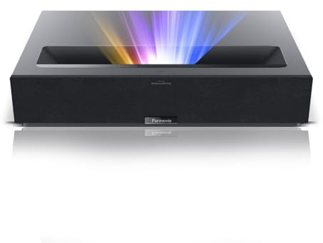 Formovie Theater: Ultimate 4K Proyector | ALPD® 4.0 RGB+ Triple Láser 2800 ANSI Lumens｜Dolby Vision & Atmos | Bowers & Wilkins DTS-HD Audio | Certificado Android TV 11.0