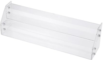 Healeved Organizer Trasparente Acrilico Strati per Smalti e Cosmetici Espositore Compatto e Resistente per Unghie Compatto ed Elegante per Vanity e Bagno