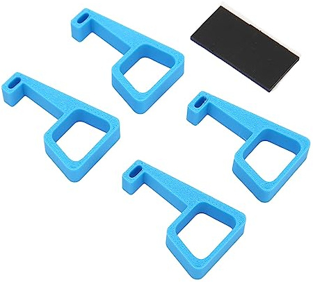 Generic Soporte para Pies de Enfriamiento para Consola de Juegos, Accesorios de 4 Piezas, Soporte para Pies de Elevación Horizontal, Patas de Enfriamiento (BLUE)