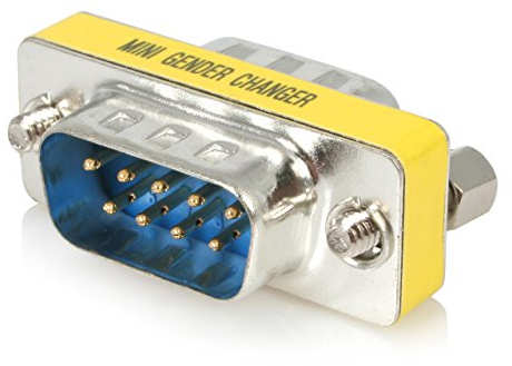StarTech.com GC9SM Seriell DB9 Gender Changer (St/St) Silber