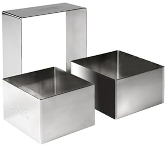 IBILI ARO CUADRADO INOX 10x10x4,50 CMS.