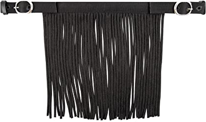 Waldhausen Fliegenfransen mit Schnallen, schwarz, WB