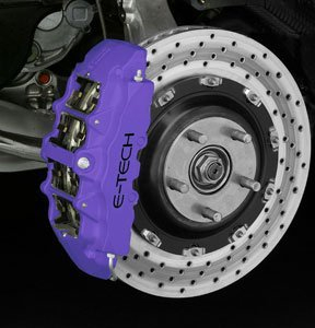 E-TECH Quality VIOLET Car Engine Bay Block Valve Cover Brake Caliper Paint Kit