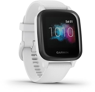 Garmin [renewed] Venu Sq Music Amazon Exclusive – wasserdichte GPS-Fitness-Smartwatch mit Musikplayer, 1,3 Touchdisplay, Gesundheitstracker & Sport-Apps, GarminPay [Generalüberholt]