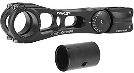 FOMTOR Fahrradvorbau Universal 25,4/31,8mm 90 Grad, Fahrradvorbau Mountainbike Vorbau Lenkervorbau, für die meisten Fahrräder, Rennräder, MTB, BMX, Radfahren(145MM)