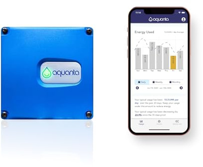 Smart Water Heater Timer: Optimize Hot Water Usage - Compatible with Alexa - Installs in Minutes, No Plumbing Required. Compatible with Electric Water Heaters.