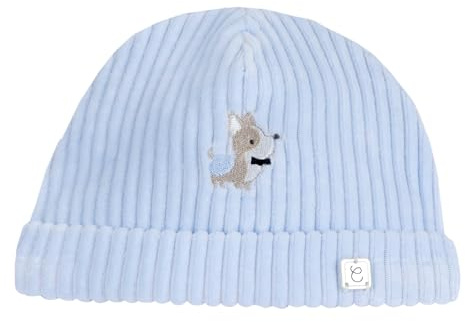 Chicco Cappello, Cappellino Unisex - Bimbi 0-24, Azzurro (2), 0-3 Mesi