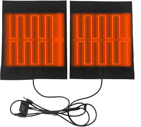 Teksome Cuscinetto riscaldante in Silicone, Cuscinetto riscaldato - Cuscino del Sedile riscaldato Elettrico | Cuscino del Sedile riscaldato, Cuscinetto riscaldante USB Impermeabile a 3 Temperature