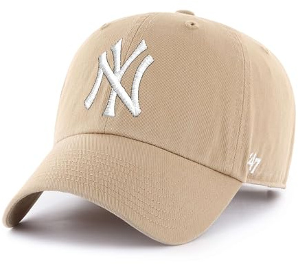 '47 New York Yankees MLB Clean Up Khaki Verstellbare Cap One-Size