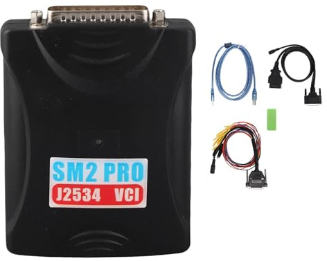 Herramienta de Escaneo de Programación ECU, Herramientas de Diagnóstico de Automóvil 67 en 1, Escáner de Diagnóstico de Automóvil, SM2 Pro J2534 100 a 240 V Reemplazo de