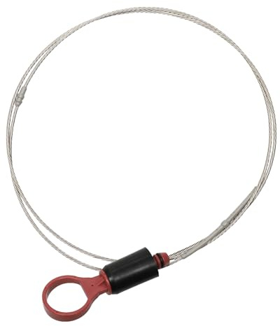 HOPESPANNER Varilla De Medición De Aceite De Motor No.1515985 Para Scania Rojo Plata Indicador De Doble Agujero De Nivel De Aceite Plástico Metal 1 Pc