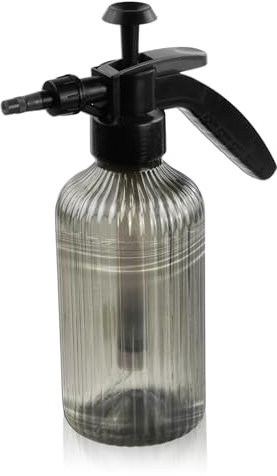 Drucksprüher, 1.2 L Hand Pumpsprühflasche, Pflanzensprüher mit Verstellbarer Düse, Gartenspritze für Gartenarbeit im Innen- und Außenbereich oder Hausreinigung - Grau