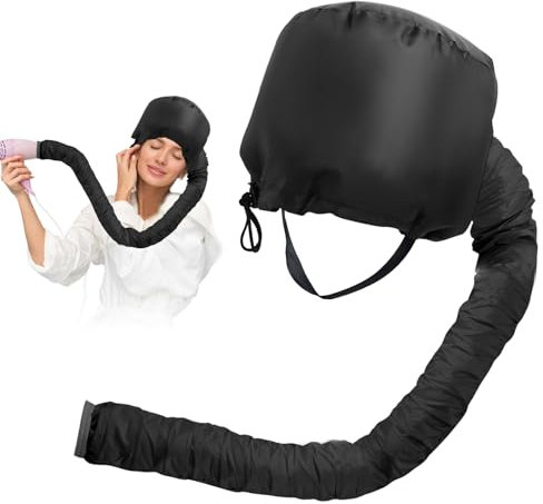 Trockenhauben für Haare, Diffusor Cap für Locken, Bonnet Hood für Haartrockner, beheizter Helm für die tiefe Haarpflege, Zum Trocknen, Frisieren, Locken