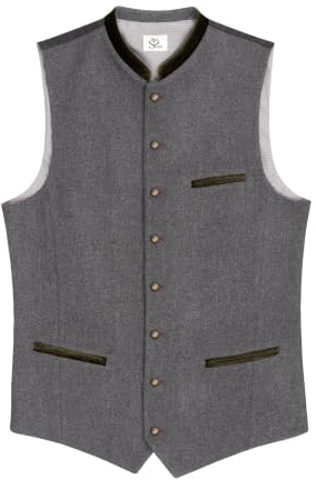 HerzSticht Gilet Uomo (modello: Samerberg), Vestito bavarese