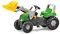 Rolly Toys Traktor / rollyJunior RT Trettraktor (inkl. rollyJunior Lader, verstellbarem Sitz, Flüsterlaufreifen, für Kinder von 3 – 8 Jahre) 811465