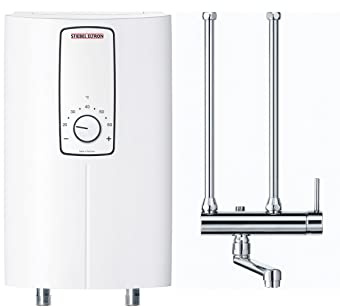Stiebel Eltron Elektroniskt kontrollerad kompakt omedelbar varmvattenberedare, vit, 232794 11W, 400V