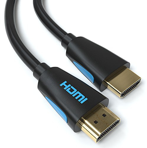 JAMEGA 15m HDMI-Kabel 2.0 Ultra-HD 4K@60Hz High-Speed Ethernet-Cable HDR ARC 3D 18Gbps kompatibel mit HDMI 2.0/1.4, PS5, PS4, PS3, XBOX Series S, Blu-Ray-Player, DVD, Soundbar, Monitor usw.