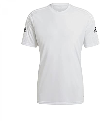adidas Herren Squadra 21 Jersey, White / White / Black, M