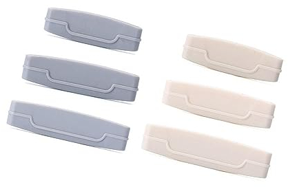LAKYMIE Toothpaste Squeezer Plastic Tube Squeezers Toothpaste Dispenser Toothpaste Squeezer Roller Pack of 6