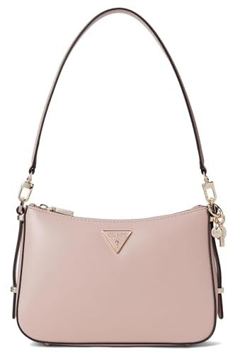 GUESS Daryna Top Zip Shoulder Bag, Borsa a Tracolla Donna, Rosa, Taglia Unica