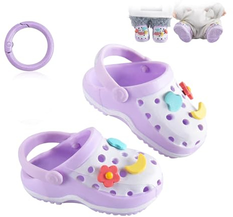 Ciunra - Bonitos zapatos de muñeca para Labubu, accesorios de decoración para muñecas de 17 cm