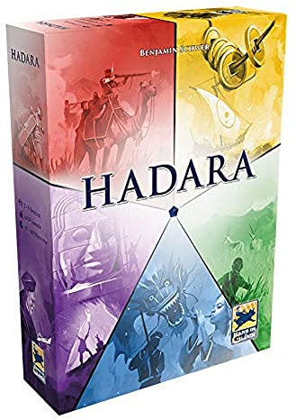 Asmodee | Hans im Glück | Hadara | Kennerspiel | Strategiespiel | 2-5 Spieler | Ab 10+ Jahren | 45+ Minuten | Deutsch