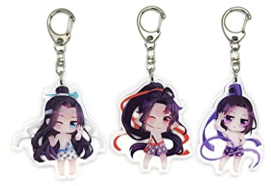 EBTY DREAMS Inc. - Set of 3 Grandmaster Of Demonic Cultivation (Mo Dao Zu Shi) Acrylic Keychain Wei Wuxian, Lan Wangji, Jiang Wanyin v4