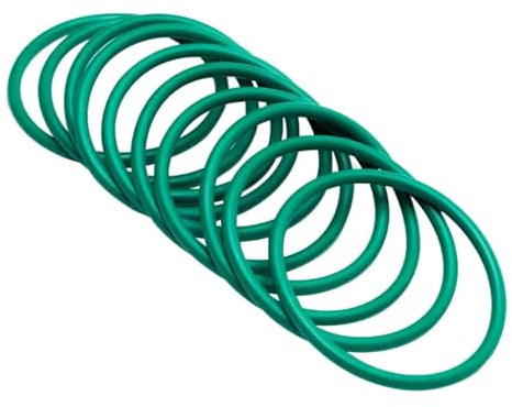 5 Pezzi O-ring Fluoro Gomma, 86mm OD, 80mm ID, 3mm Larghezza, uarnizioni anelli di tenuta, Verde