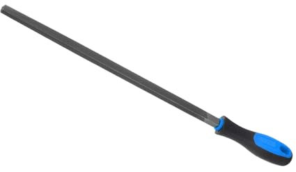 CoCud Lima Cuadrada, Longitud de Lima de 12 Pulgadas Lima de Acero al Carbono de Doble Corte con Mango Antideslizante, para Dar Forma a Metal Madera Plástico, 1 Pieza