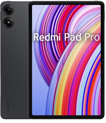 Xiaomi Redmi Pad Pro 8+256GB Graphite Gray with ring holder,Snapdragon® 7s Gen, HyperOS,12.1 120Hz 2.5K eye care display,10000mAh (typ) large battery, 33W fast charging(UK Version+2year warranty)